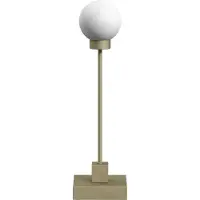 Northern LED-bordlampe Snowball, gråbeige, 2700 K