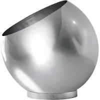 AYTM blomsterpotte Globe, Ø 43 cm, sølv, stål