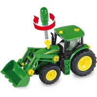 John Deere Traktor m. Frontlaster - - OneSize - Bil