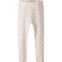 Lil´ Atelier Lil' Atelier Leggings - Rib - NmfGago - Nesten Mauve/Tulipan - - 6 år (116) - Leggings