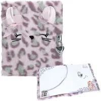 TOPModel Cosy Cat Diary With Lock Hemmelig Dagbok