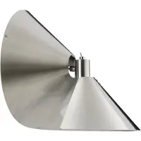 Frandsen vegglampe Peel, stålfarget, bredde 26,5 cm