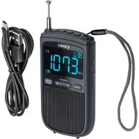 Camry Premium CR 1905, Bærbar, AM, FM, 87,5 - 108 MHz, 520 - 1710 kHz, LCD, USB Type-C