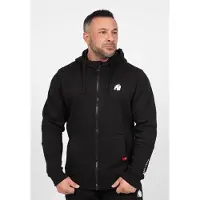 Gorilla wear Leon Zipped Hoodie, black, large