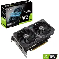 Asus DUAL-RTX3060-12G-V2 - Grafikkort - GF RTX 3060 - 12 GB GDDR6 - PCIe 4.0 - HDMI, 3 x DisplayPort - LHR