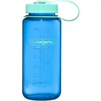Nalgene flaske med bred drikkekant 0,5 L Blue