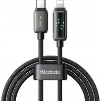 Mcdodo CA-2630 USB-C til Lightning-kabel, 36 W, LED-display, 1,2 m