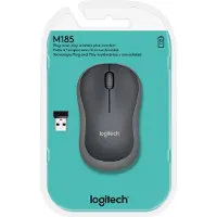 Logitech M185 trådløs mus, grå / Datamus / Trådløs datamus