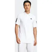 Adidas Club 3 Stripes Kortermet Poloskjorte