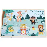Kinder and Kids Puslespill m. Musikk - Tre - - OneSize - Puslespill