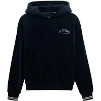 Superdry Country Club Velour Loose Fit Hettegenser