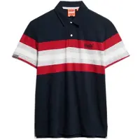 Superdry Lightweight Stripe Kortermet Poloskjorte