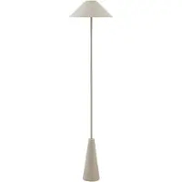 Globen Lighting Akku-utendørs gulvlampe Cannes, beige, IP54