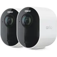 Arlo Ultra 3 - 2025 Edition - nettverksovervåkingskamera - utendørs, innendørs - UV / weather resistant - farge (Dag og natt) - 8 MP - 3840 x 2160 - lyd - trådløs - Wi-Fi - Bluetooth 4.2 LE - med VMB