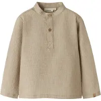 Lil´ Atelier Lil' Atelier Genser - NmmDasher - Oxford Tan/Melange - - 2 år (92) - Genser