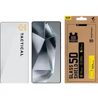 Tactical Samsung Galaxy S26 Ultra Glass Shield 5D Beskyttelsesglass - svart kant