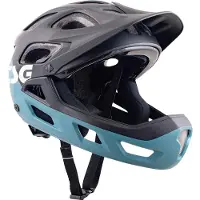 TSG Terrengsykkelhjelm - Seek FR Flow - XXS/XS - Grå/Svart - - 52-54 cm - Sykkelhjelm