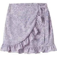 Name It Kids Skjørt - NkfVinaya - Lavender Tåke/Paisley Blomster - - 10 år (140) - Skjørt