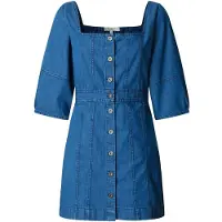 Pepe Jeans for woman. PL9537844 Pip dress blue (L), Casual, Cotton, 3/4 Sleeve