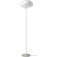 Gubi gulvlampe Stemlite, grå, høyde 150 cm, dimbar