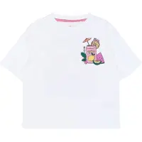 The New T-skjorte - TnTarla - Bright White - - 7-8 år (122-128) - T-skjorte