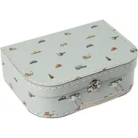 Smallstuff Koffert - Medium+ - Kjøretøy - Light Blue - - OneSize - Kofferter