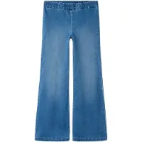 Name It Kids Jeans - Bootcut - NkfPolly - Medium+ Blue Denim - - 8 år (128) - Jeans