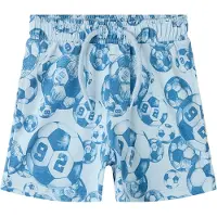 Name it Shorts - NmmFotball - Dempet Blue m. Fotballer - - 1½ år (86) - Shorts