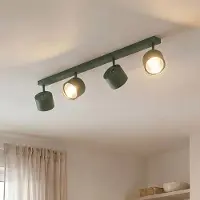 Argon Downlight Chloe, grønn, 4 lyskilder, justerbar