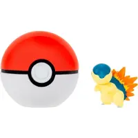 Pokémon Clip N Go Cyndaquil With Poke Ball