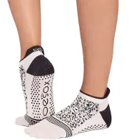 Toesox Full Toe Low Rise Tec Pilates Grip Sokker