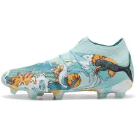 Puma FUTURE 9 ULTIMATE CA LA FG Football Boots Unisex, Shoes, Light Aqua/Aqua/Aqua, 42.5