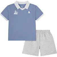 Nike Shorts Sett - T-skjorte/Shorts - Grey Heather - - 7 år (122) - Shorts