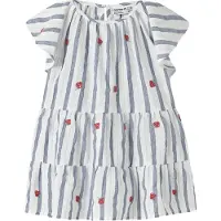 Name it Kjole - NmfJelena - Purple Inntrykk - - 5 år (110) - Kjole