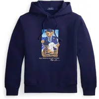 Ralph Lauren for man. 710B21811001 Navy Bear Sweatshirt (M), Casual, Cotton, Long sleeve