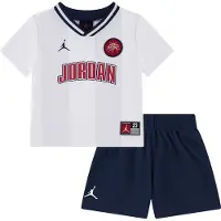 Jordan Shorts Sett - Mesh - Midnight Navy/Hvit - - 3-4 år (98-104) - Shorts