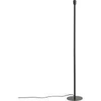 QAZQA Gulvlampe svart uten skjerm - Simplo