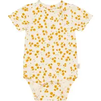 Petit Piao Body k/e - PpSun - Eggnog-smørblomst - - 2 år (92) - Kortermet body