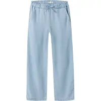 Name It Kids Bukser - Lyocell - NkfRose - Light Blue Denim - - 8 år (128) - Bukser - bomull
