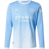 Puma Manchester City 26/27 Home Long Sleeve Jersey Men, Clothing, Light Blue/Icy Blue, S