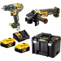 DeWalt 18v Dck2020p2t Elektrisk Verktøysett