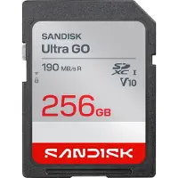 SanDisk Ultra GO SDXC 256 GB V10 UHS-I / SDXC minnekort / SD-minnekort / Flash-minnekort /