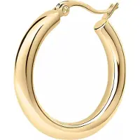 La Petite Story Hoop Maxi 25 Mm øreringer