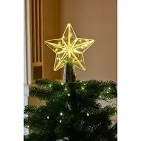 Sirius Home 37700, Figur, Gjennomsiktig, Glass, Star, 20 lamper, LED