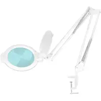 Activeshop LED-lupelampe GLOW MOONLIGHT 8013/6 hvit til bordet