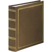 Hama "London" Memo Album For 200 Photos w. a Size of 10x15 cm brown