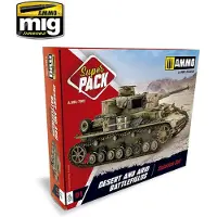 Vallejo Ammo Super Pack - Desert and Arid Battlefields Solution Set