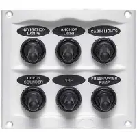 Bep Marine Vanntett Dc 4x Av/på-bryterpanel