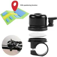 Mtp Products Sykkelklokke med GPS-sporingsenhet for styre på 21-23mm - svart