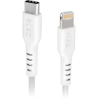 SBS TECABLELIGTC1W USB-C - Lightning-kabel MFi-sertifisert, 1 m - Hvit